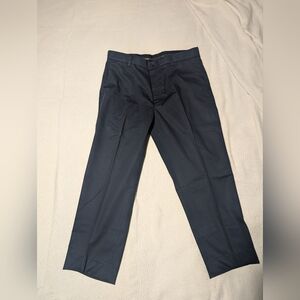 Brooks Brothers Midnight Blue Dress Trousers, 35W/25.5L